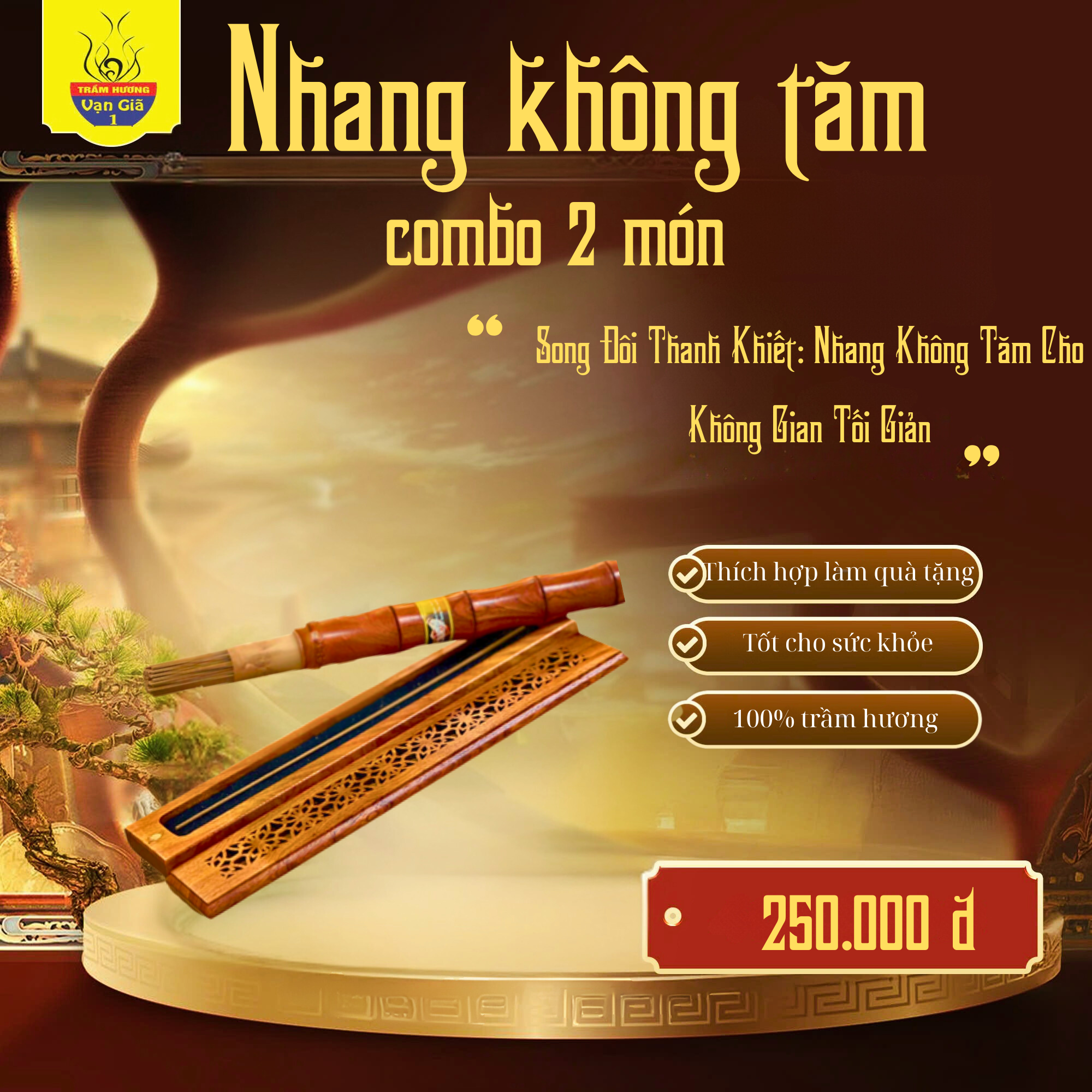 Combo Nhang Không Tâm - 2 Món