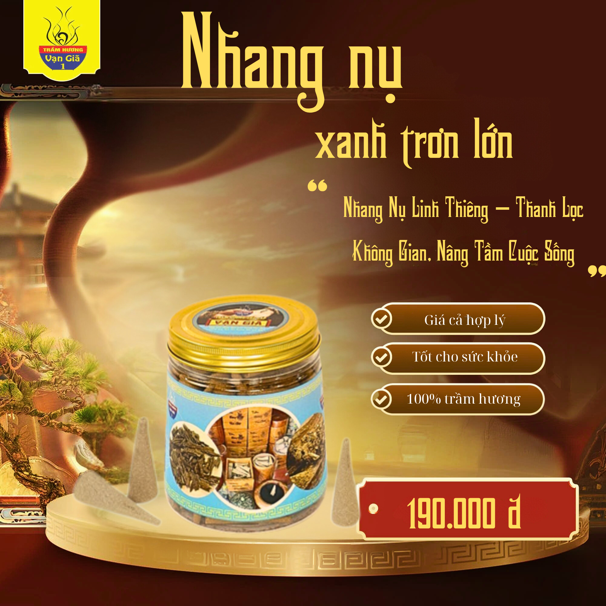 Nụ Trơn Lớn Xanh